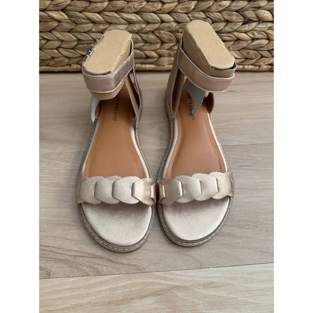 NWOB! Lucky Brand Kyndall Ankle Strap Sandal
